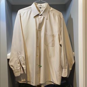 Geoffery Beene Light Long Sleeve Collared Shirt